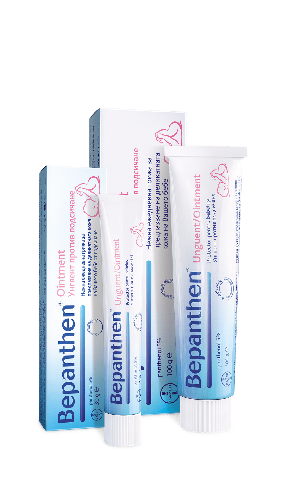 Бепантен унгвент (Bepanthen ointment Bayer)