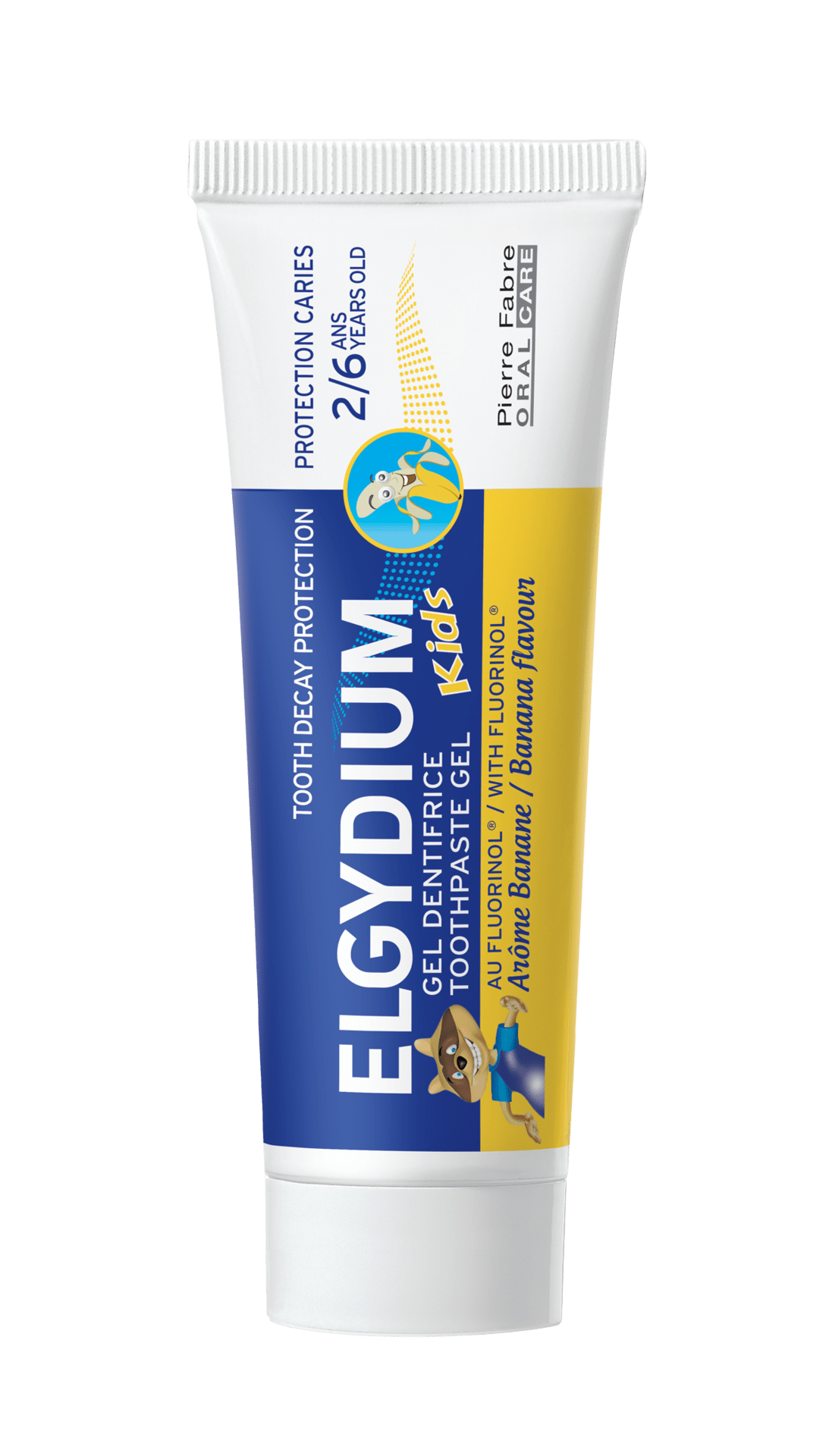 Паста за зъби Elgydium Kids 2-6г Банан