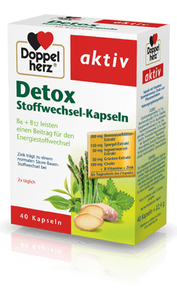 Допелхерц Детокс капсули x40 (Doppelherz Detox)