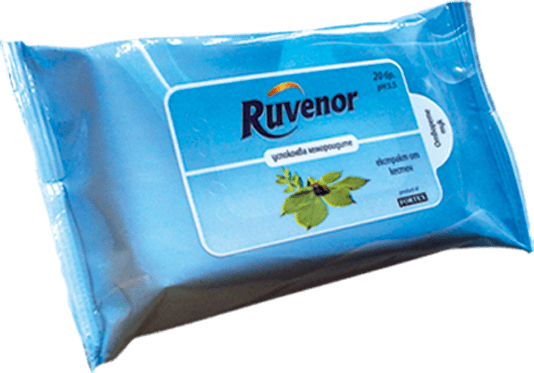 Рувенор (Ruvenor) влажни кърпи за хемороиди x20