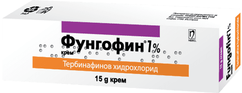 Фунгофин крем 1% 15г (Fungofin cream)