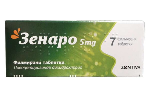 Зенаро таблетки 5мг (Zenaro tablets)