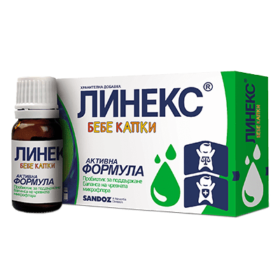Линекс (Linex) Бебе капки 8мл