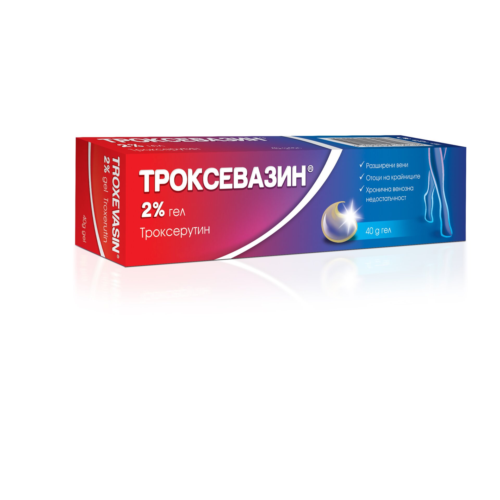 Троксевазин гел 2% (Troxevasin)