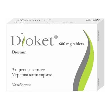 Диокет таблетки 600мг x30 (Dioket)