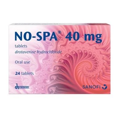 Но-шпа (No-spa) таблетки 40мг x24