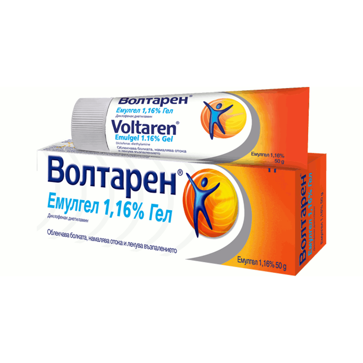 Волтарен емулгел 1.16% (Voltaren гел)