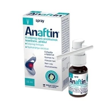 Анафтин спрей при афти 15мл (Anaftin spray)
