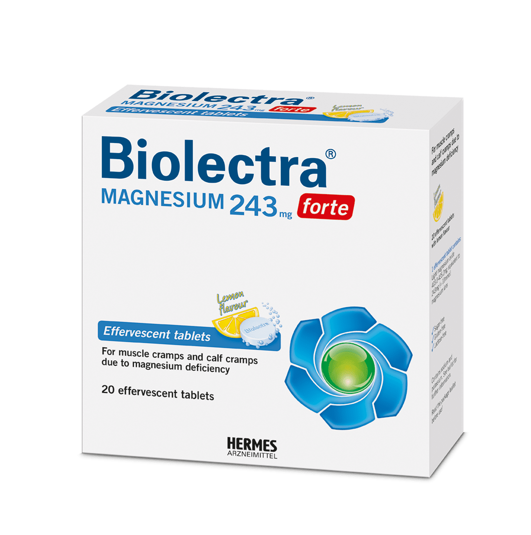 Биолектра Магнезий Форте еф.табл. 243мг x20 (Biolectra Magnesium Forte)