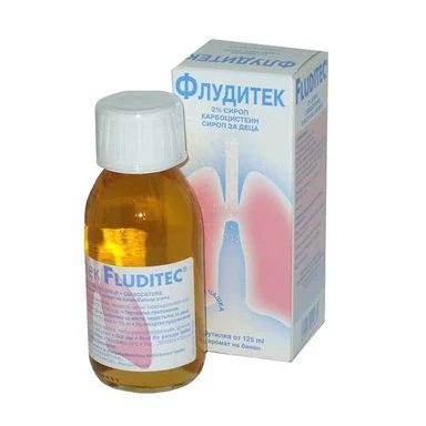 Флудитек сироп 2% 125мл (Fluditec 2%)