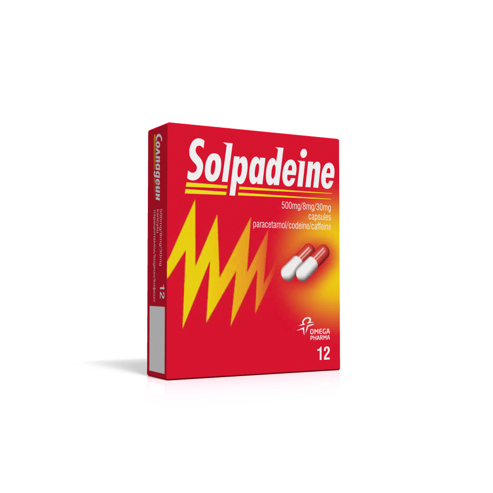 Солпадеин капсули x12 (Solpadeine)