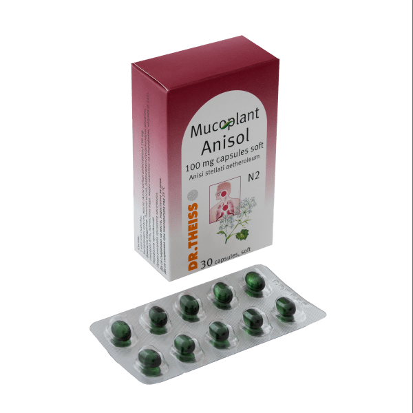 Мукоплант Анизол (Mucoplant Anisol) капсули x30