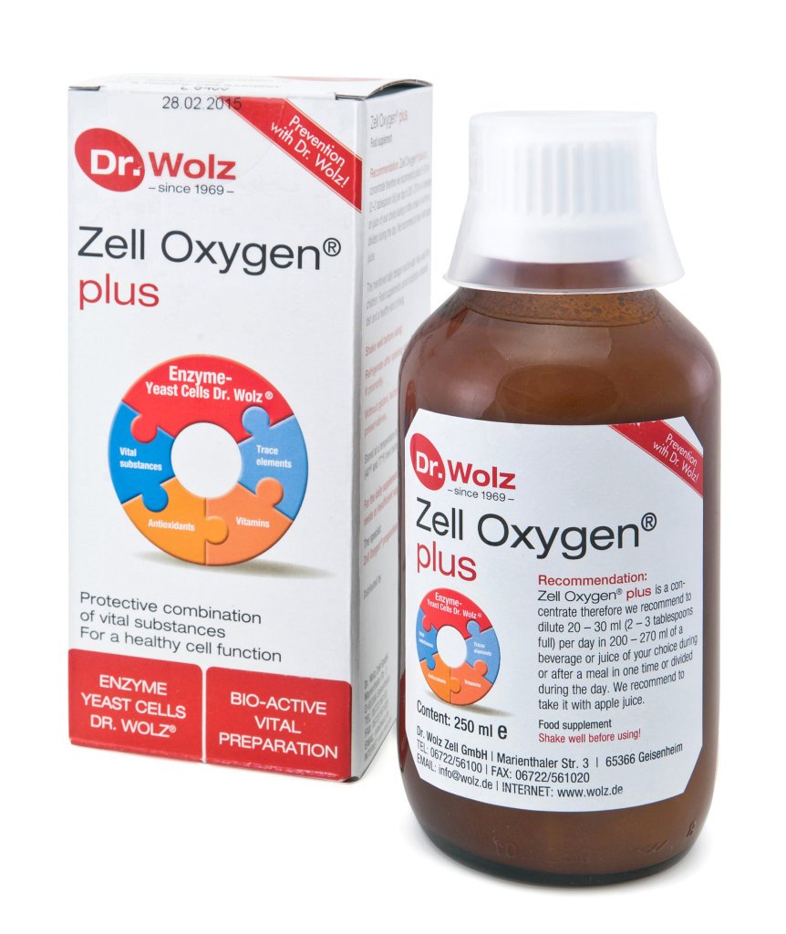 Dr. Wolz Цел Оксиджен Плюс сироп 250мл (Zell Oxygen Plus)