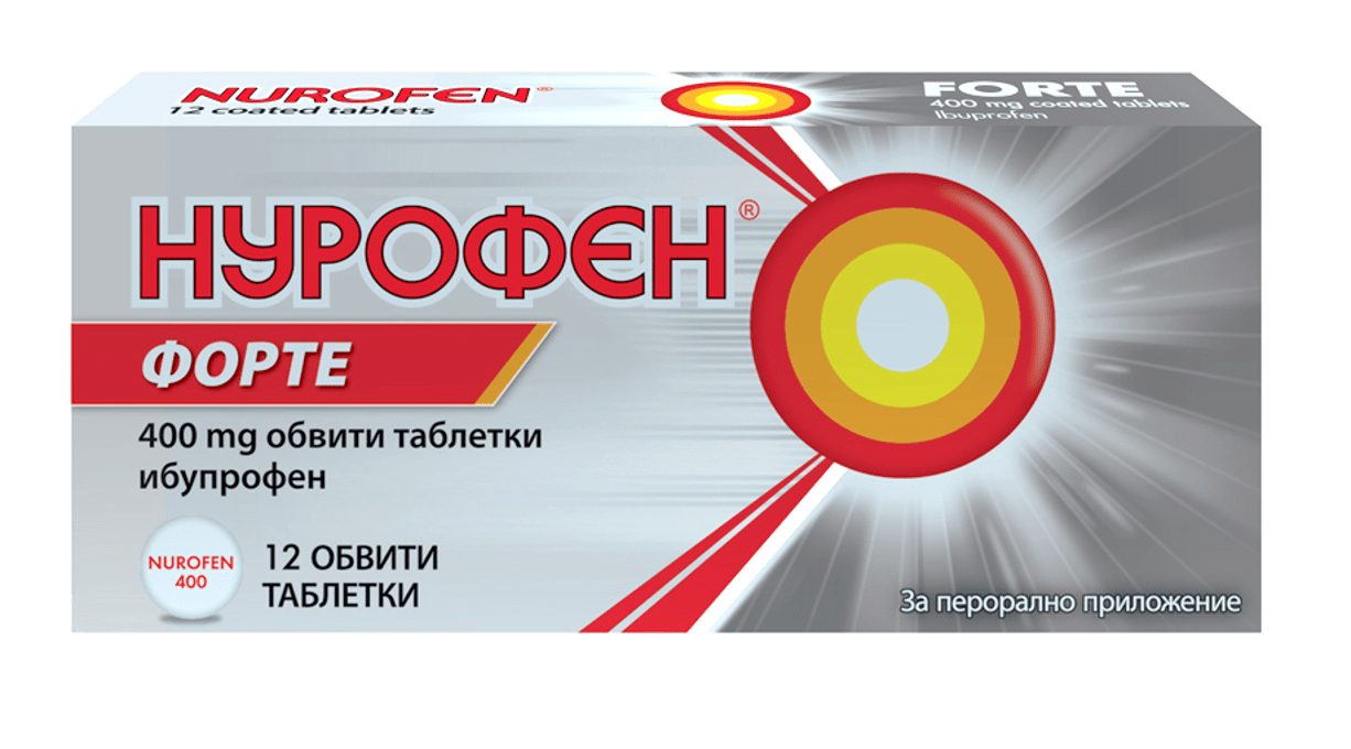 Нурофен Форте таблетки 400 мг x12 (Nurofen Forte)