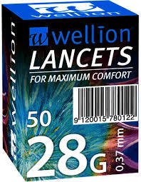 Ланцети за убождащо устройство Wellion 50 броя