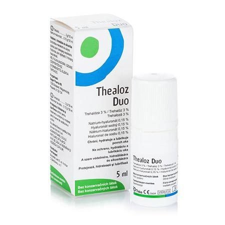 Теалоз Дуо капки за очи 3% 5мл (Thealoz Duo)