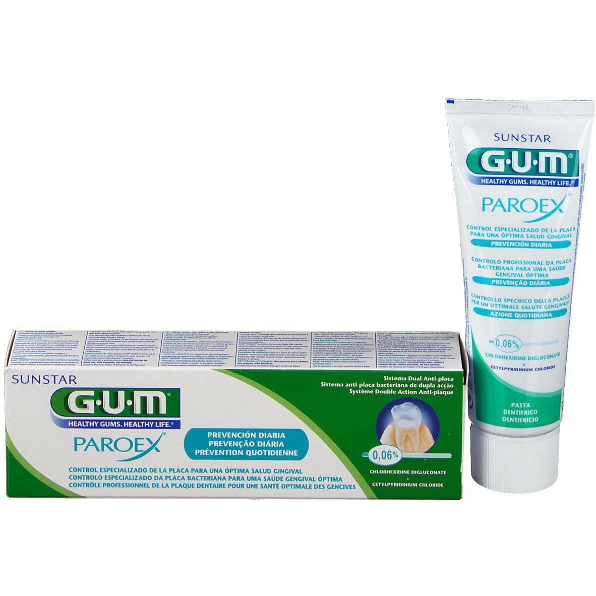 Паста за зъби Gum PAROEX 0.06% 75мл