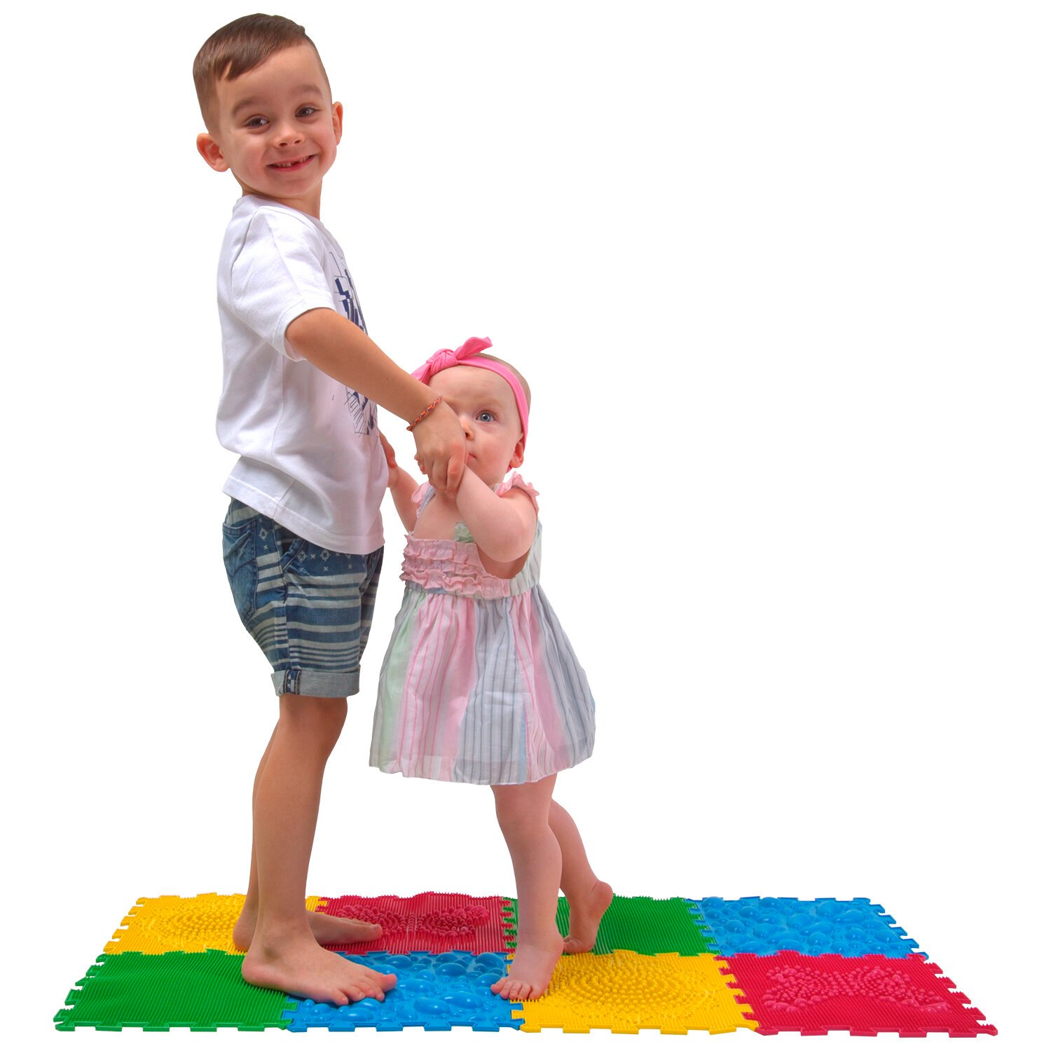 Ортопедични килими ОРТО ПЪЗЕЛ Микс Първи стъпки (Ortho Puzzle First Steps)