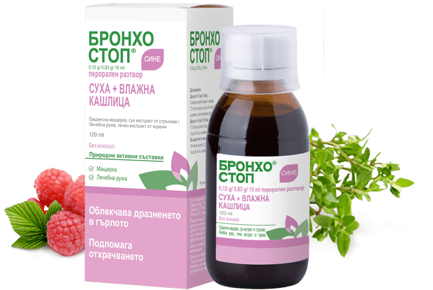 БронхоСТОП Сине сироп 120мл (BronchoSTOP Sine)