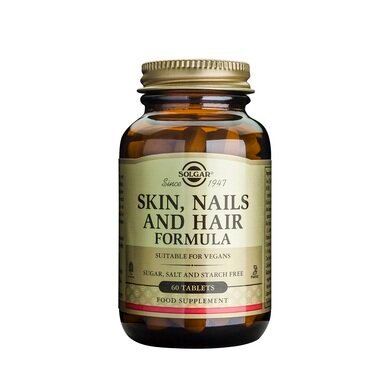 Солгар Формула за Кожа, Нокти и Коса таблетки x60 (Solgar Skin, Nail and Hair)