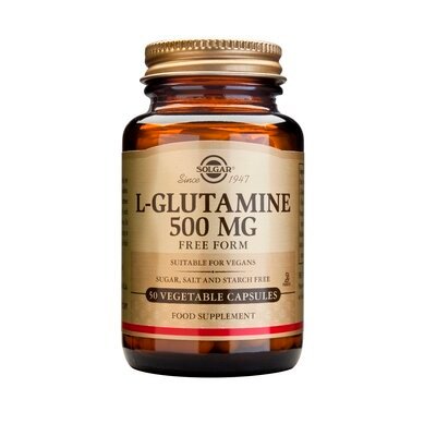 Солгар Л-Глутамин капсули 500мг x50 (Solgar L-Glutamine)