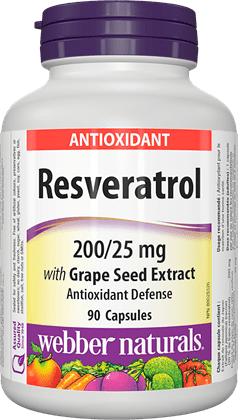 Ресвератрол 200 mg с Гроздово семе 25 mg х 90 капсули