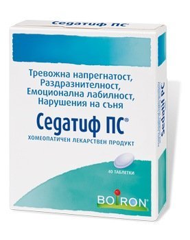 Седатиф ПС таблетки x40 (Sedatif PC)