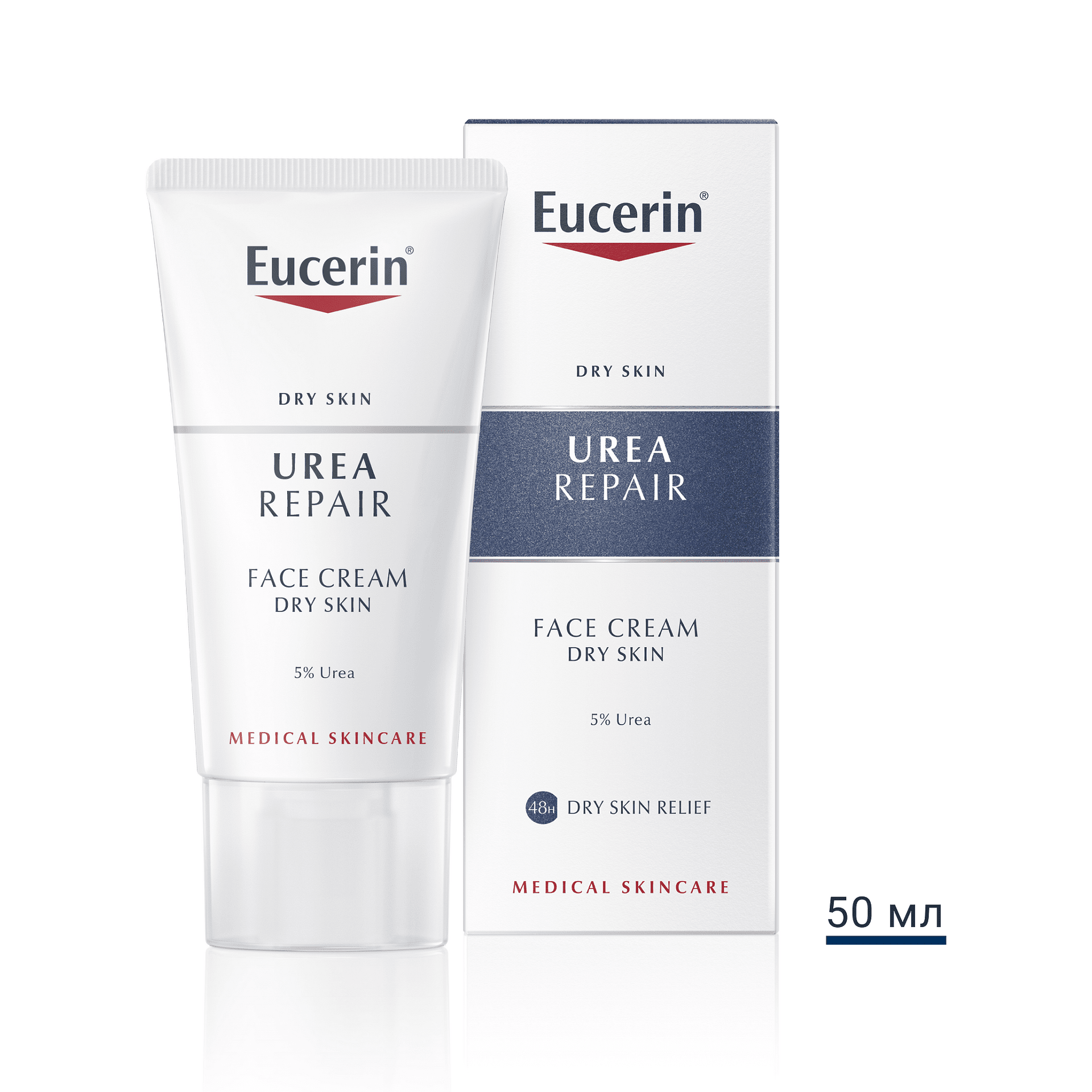Eucerin 5% Урея Подхранващ крем за лице
