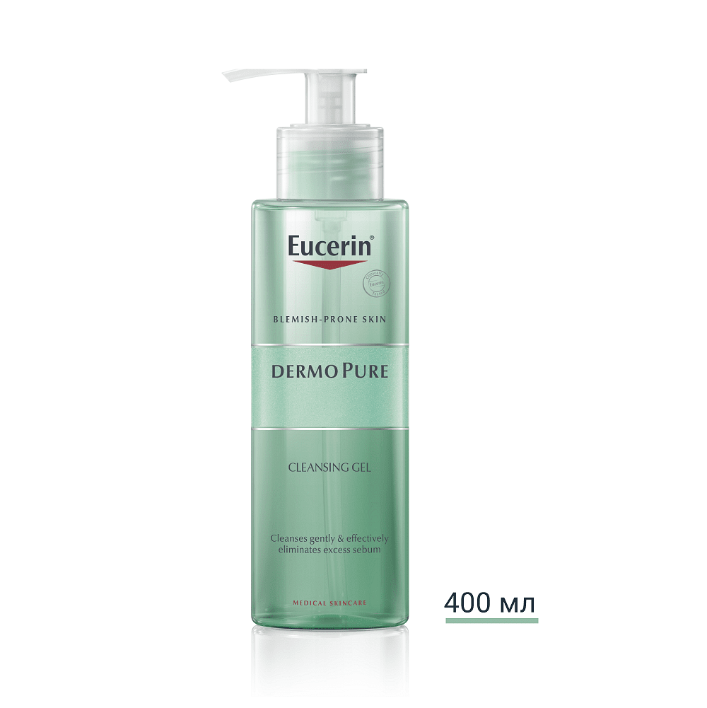 Eucerin DermoPURE Измиващ Гел за лице, за кожа склонна към акне 400мл