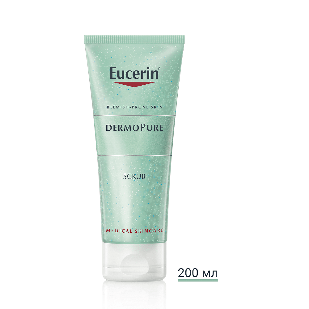 Eucerin DermoPURE Екрфолиращ гел за лице, за кожа склонна към акне