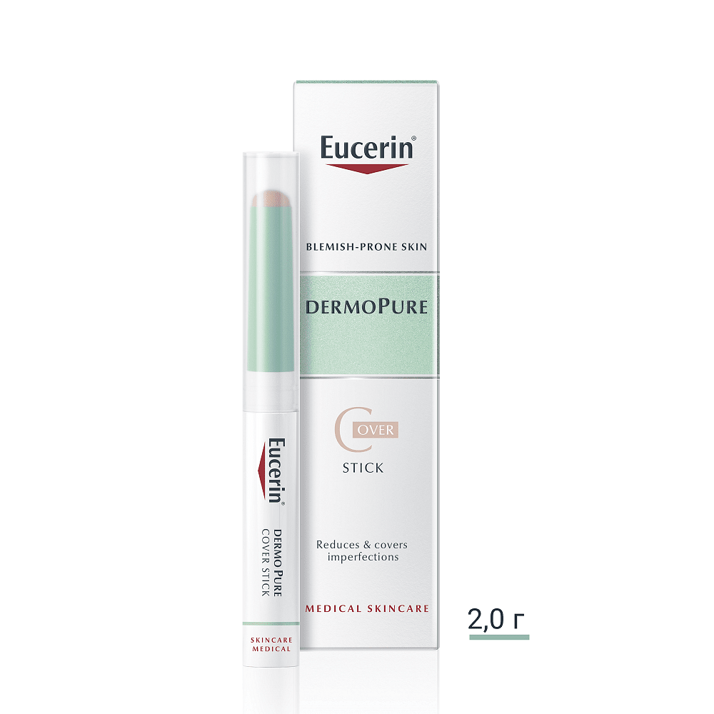 Eucerin DermoPURE Стик-коректор за лице, за кожа склонна към акне
