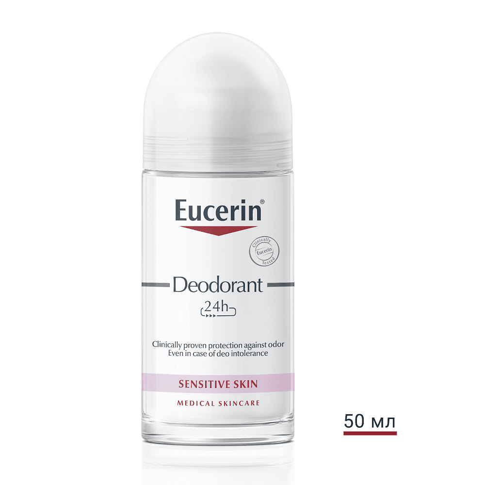 Eucerin рол-он дезодорант за нормално изпотяване