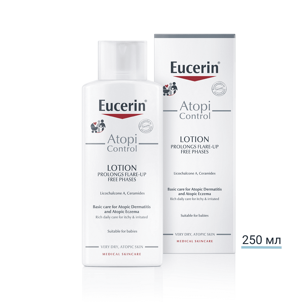 Eucerin AtopiControl успокояващ лосион за тяло