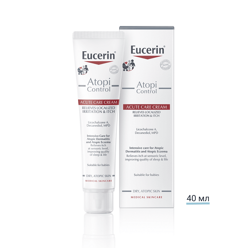 Eucerin AtopiControl интензивен успокояващ крем