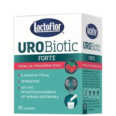 ЛАКТОФЛОР УРОБИОТИК ФОРТЕ Х 30 САШЕТА