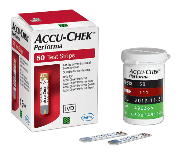 Тест ленти Accu-chek Performa 50 бр. (Аку-чек Перформа)
