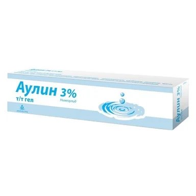 Аулин гел 3% при наранявания