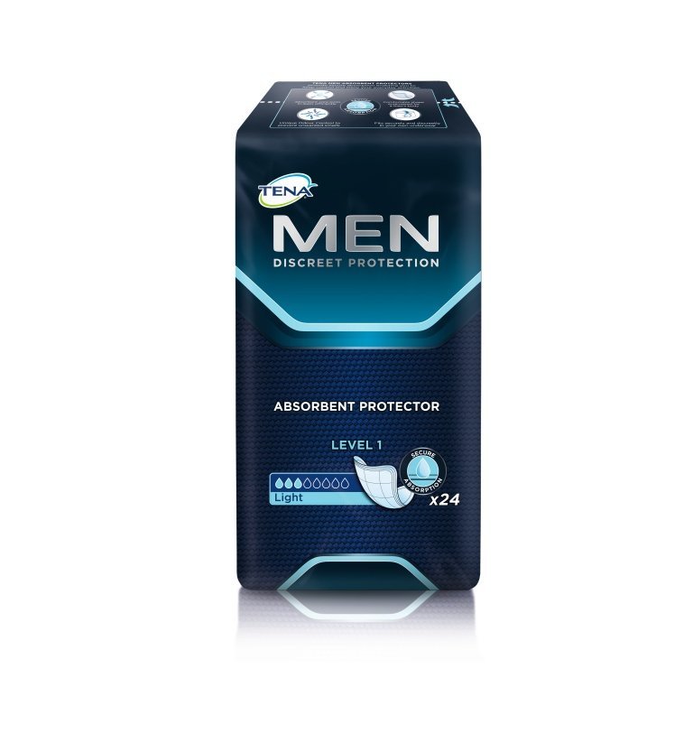 Tena Men L1 превръзки x24 (Тена за мъже Ниво 1)