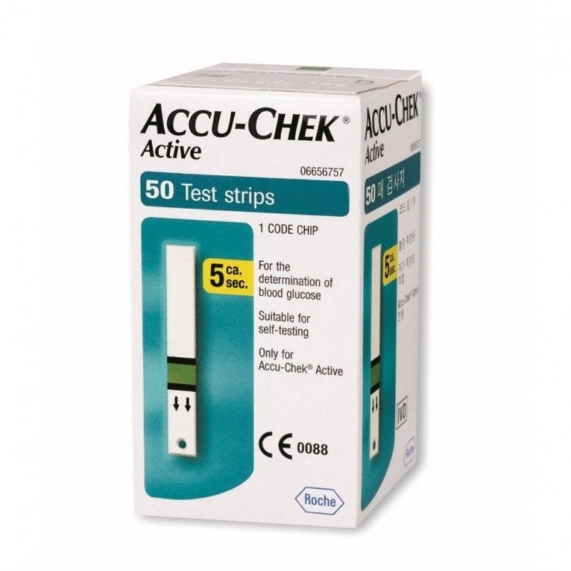 Тест ленти Accu-chek Active 50 бр. (Аку-чек Актив)